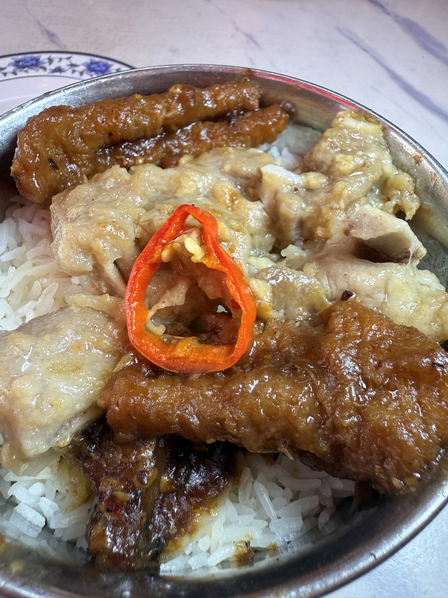 Steamed rice bowl 1
