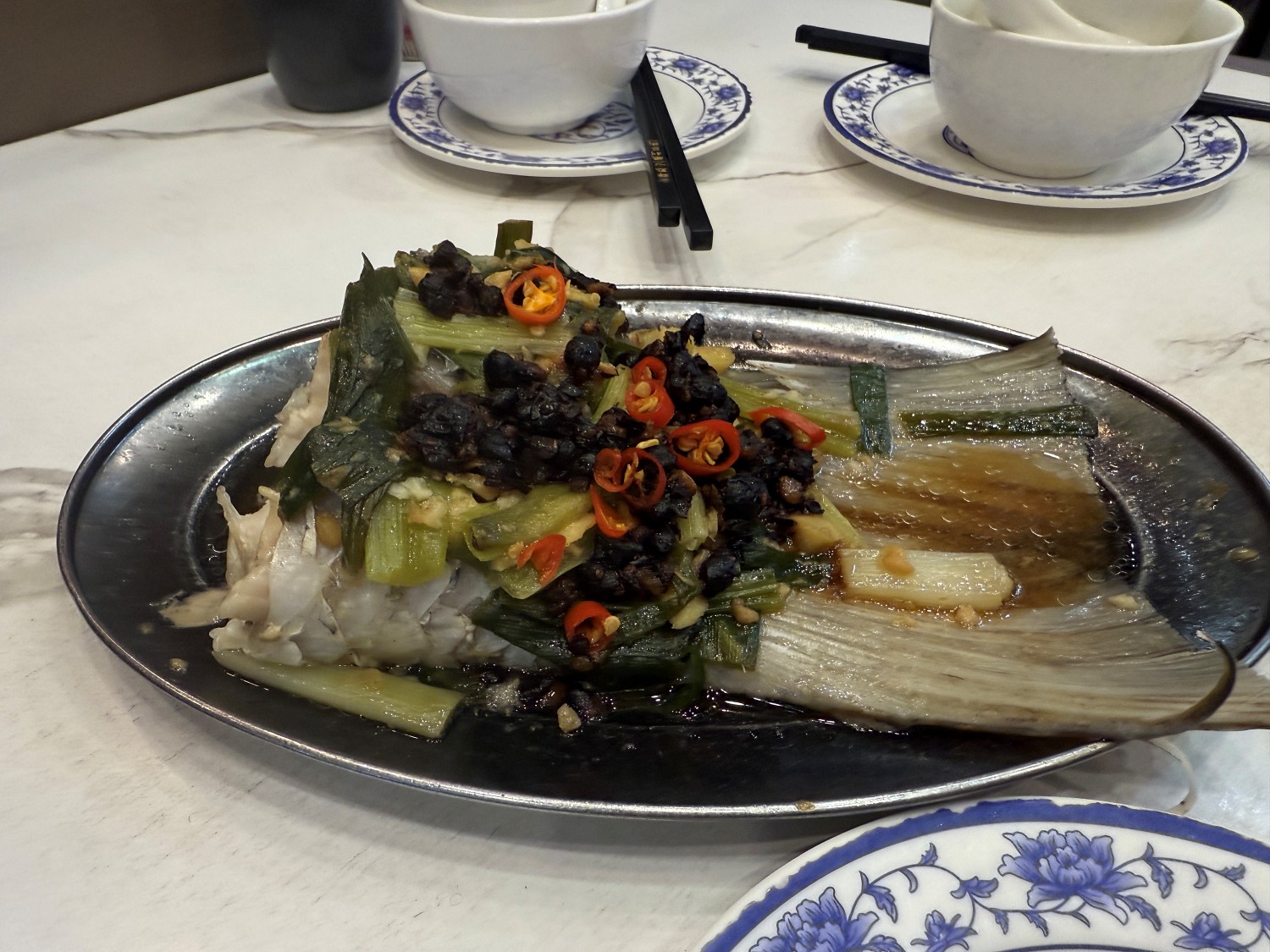 Steamed fish 2