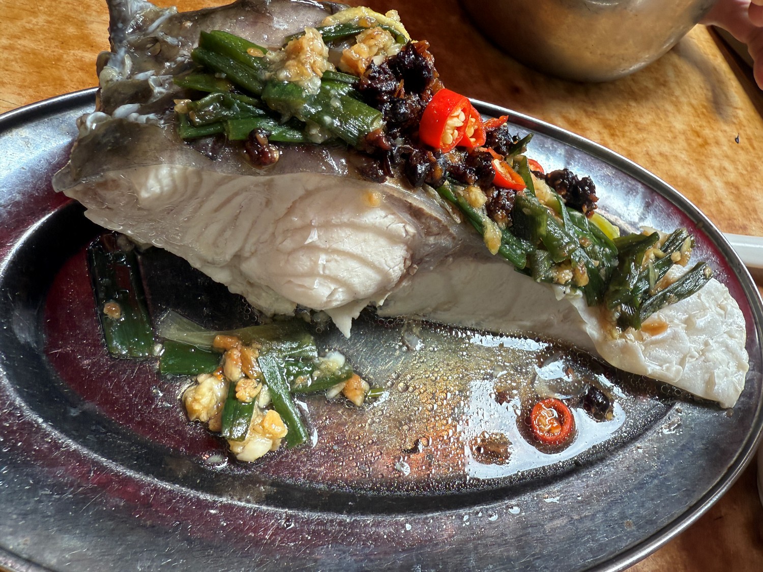 Steamed fish 3