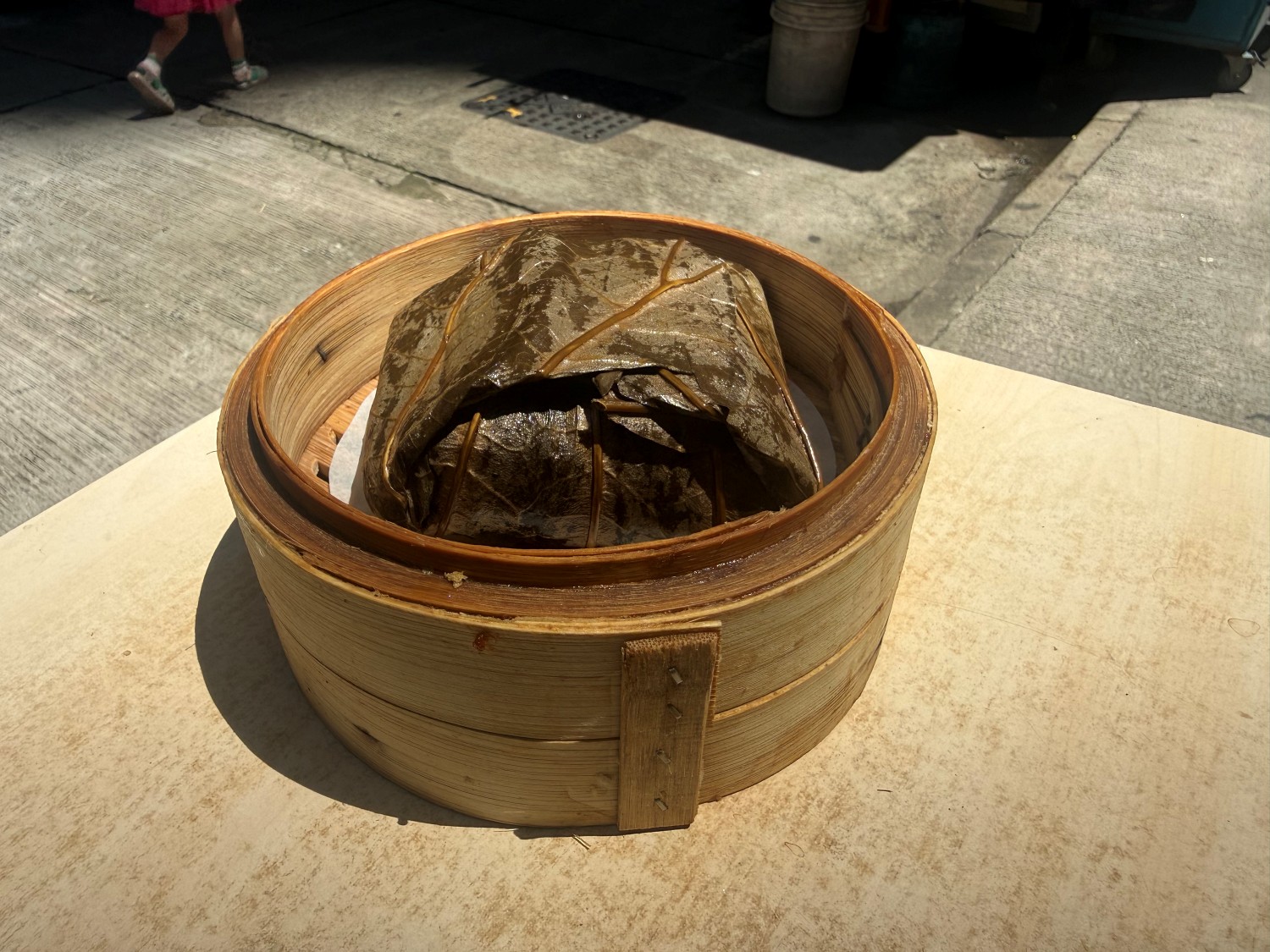 Lotus leaf sticky rice 1