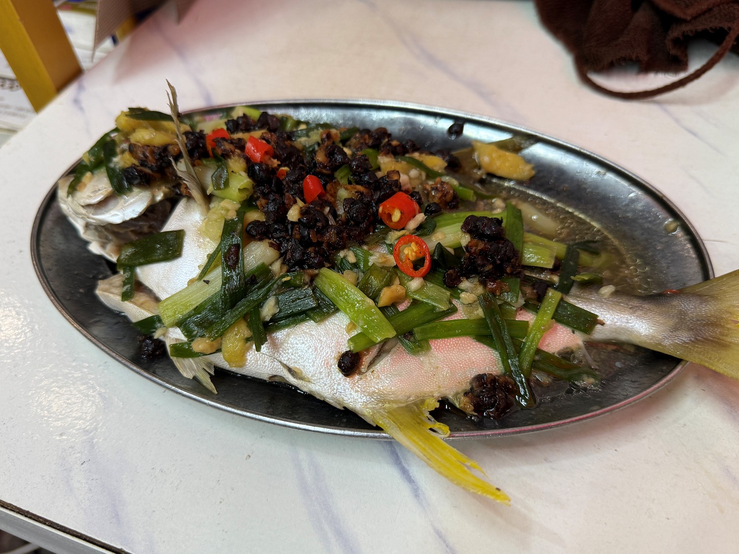 Steamed fish 4